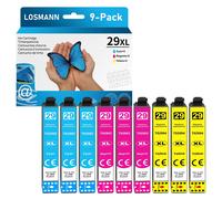 LOSMANN 29XL Cartucce d'inchiostro compatibili per Epson 29 XL Multipack per Hom