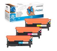 LOSMANN 3x Toner compatibile per Samsung CLT-P404C 404S C480W | Compatibile per Samsung Xpress SL-C432W C433 C430W C430 C480 C480FW C482 C480FN C48X C43X