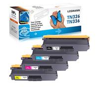 LOSMANN 4x Toner compatibile per TN-336 TN-326 per Brother DCP-L8400CDN DCP-L8450CDW HL-L8250CDN HL-L8300 Series HL-L8350CDW HL-L8350CDWT MFC-L8600CDW MFC-L8650CDW MFC-L8850CDW TN-321
