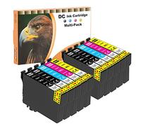 LOSMANN - D&C Ink 10x Cartucce d'inchiostro Compatibili per Epson 604XL 604 XL per Epson Expression Home XP-2205 XP-2200 XP-3200 XP-3205 XP-4200 XP-4205 Workforce WF-2910 WF-2930 WF-2935 WF-2950