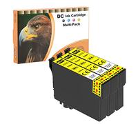 LOSMANN - D&C Ink 3x Giallo Cartucce d'inchiostro Compatibili per Epson 604 XL per Epson Expression Home XP-2205 XP-2200 XP-3200 XP-3205 XP-4200 XP-4205 Workforce WF-2910 WF-2930 WF-2935 WF-2950