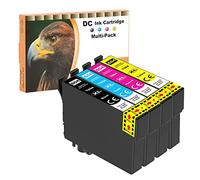 LOSMANN - D&C Ink 4x Cartucce d'inchiostro Compatibili per Epson 604XL 604 XL per Epson Expression Home XP-2205 XP-2200 XP-3200 XP-3205 XP-4200 XP-4205 Workforce WF-2910 WF-2930 WF-2935 WF-2950