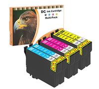 LOSMANN - D&C Ink 6x Cartucce d'inchiostro Compatibili per Epson 604XL 604 XL per Epson Expression Home XP-2205 XP-2200 XP-3200 XP-3205 XP-4200 XP-4205 Workforce WF-2910 WF-2930 WF-2935 WF-2950