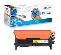 LOSMANN Toner Compatibile per Samsung CLT-406S CLP-360 CLT-K406S per Xpress C410W C460 C460FW C460W C467W CLP-360N CLP-360ND CLP-362 CLP-363 CLP-364 CLP-365 CLP-365W (1 Giallo)