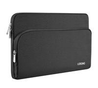Losong Custodia per monitor portatile da 17,3 pollici, custodia protettiva per il trasporto, borsa portatile per display con tasca per accessori per monitor portatile da 17,3", dimensioni 42,4 x 28,2