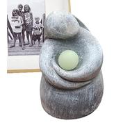 LOSOO Figurine della dea della Luna - novità Statua della Statua di Arte della Madre Terra - Moon Collectible Fantasy Mother's Day Figurine Statue Décor for Abstract Decor
