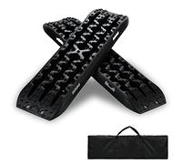 Lospitch Guida di avviamento con custodia, sabbia/fango/neve Recovery Board Offroad Tracks, 10T carico, scala per pneumatici per auto, camion, fuoristrada, camper