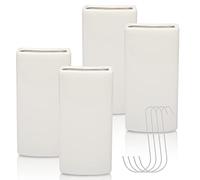 Lospitch Umidificatore per termosifoni, in ceramica, evaporatore per il riscaldamento, 4 pezzi, umidificatore per tutti i tipi di riscaldamento