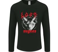 Lost Angeli Demonic Evil Gatto Heavy Metal Uomo Maniche