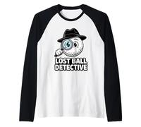 Lost Ball Detective - Pallina da Golf Divertente da Golf Maglia con Maniche Raglan