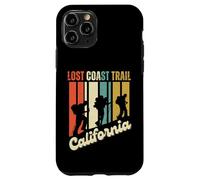 Lost Coast Trail California Escursionismo Retrò Alpinismo Custodia per iPhone 11 Pro