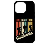 Lost Coast Trail California Escursionismo Retrò Alpinismo Custodia per iPhone 15 Pro Max