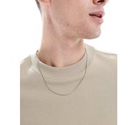 Lost - Collana a spina di pesce da 1,5 mm in acciaio inossidabile-Argento No Size