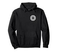 Lost Dharma Initiative Front and Back TV Show Felpa con Cappuccio