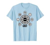 Lost Dharma Station Logos Maglietta