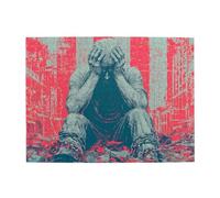 Lost Freedom - Puzzle orizzontale in legno, 500 pezzi, per sviluppare abilità pratiche per rilassarsi e interagire genitore-figlio