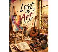 Lost in Art: Journal for Creativity, Sketches, Ideas, Notes, Reflection and Artistic Expression 6x8 Inch, 160 Pages