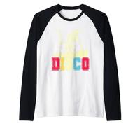 Lost In Disco, Disco Music Dancer Party Maglia con Maniche Raglan