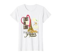 Lost in Love Found in Paris Maglietta