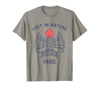 Lost in Nature Vacanze Viaggi Parigi Maglietta