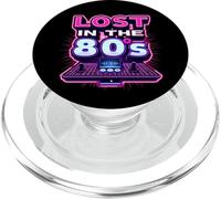 LOST IN THE 80s Made in The 1980s maglietta divertente retrò vintage PopSockets PopGrip per MagSafe