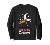 Lost in The Cosmos Astronomy Appassionato Maglia a Manica
