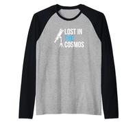 Lost in The Cosmos Astronomy Appassionato Maglia con Maniche Raglan