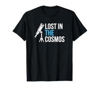 Lost in The Cosmos Astronomy Appassionato Maglietta