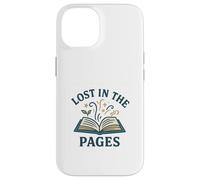Lost in the Pages Lettura Book Lover Design Custodia per iPhone 14