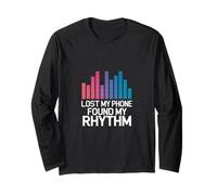LOST MY PHONE FOUND MY RHYTHM Maglia a Manica