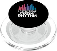 LOST MY PHONE FOUND MY RHYTHM PopSockets PopGrip per MagSafe