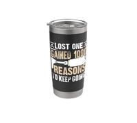 Lost One ha guadagnato 1000 motivi per continuare ad andare amputato Bicchiere termico in acciaio inox doppia parete