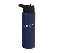 Lost. Perduto, ignaro, insicuro. Parola giovanile dell'anno Stainless Steel Insulated Water Bottle