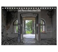 Lost Places in Deutschland 2026 (Tischkalender 2026 DIN A5 quer), CALVENDO Monatskalender: verlassene Gebäude in Deutschland