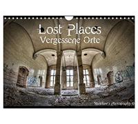 Lost Places, Vergessene Orte (Wandkalender 2026 DIN A4 quer), CALVENDO Monatskalender: Lost Places, Vergessene Orte und die Spuren der Zeit