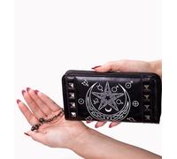 Lost Queen Cavo Luna Genere Simbologia Pentagramma Gotico Punk Portafogli WT1474