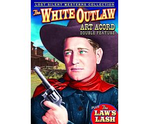 Lost Silent Westerns Collection: White Outlaw / The Law's Lash (DVD) Art Accord