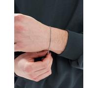 Lost Souls - Bracciale a catena veneziana arrotondata da 2 mm in acciaio inossidabile-Argento No Size