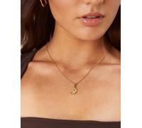 Lost Souls - Collana in acciaio inossidabile placcato oro 18 k con pendente celestiale decorato No Size
