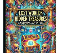Lost Worlds and Hidden Treasures: A coloring Adventure