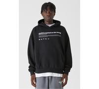 Lost Youth Felpa con cappuccio Influenced LY016 XL Nero
