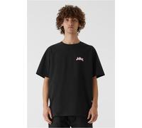 Lost Youth Maglietta Tee Flower Waves LY388 XL Nero