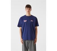 Lost Youth Maglietta Tee Western Coffee LY431 XL Blu