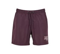 Lost Youth Pantaloncini da bagno 'With Love' ciclamino / rosa chiaro Uomo Lost Youth XSxshort