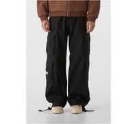 Lost Youth Pantaloni cargo Pocket Logo LY403 M Nero