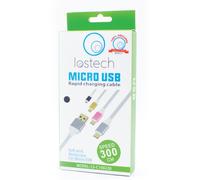 LOSTEC DATI + RICARICA DATI MICRO USB 3 METRI MOD. LS-C100220 COD.919112