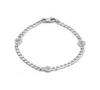 LOSTIVALE BRACCIALE UOMO 10368022 I DUCHI - ARGENTO STERLING 925 LINEA ARGENTUM PASSION