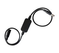 Losueeun Strumento 24 ore per il riavvio automatico del router, timer di routing, strumento di reset, timer di corrente CC, router per modem in fibra ottica, 1 pezzo, nero