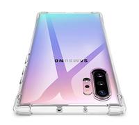 Losvick - Cover per Galaxy Note 10 Plus, in Silicone TPU, Morbida, Ultra Sottile, Anti-urto, Protezione a Quattro Angoli Rinforzati, per Galaxy Note 10 Plus, Trasparente