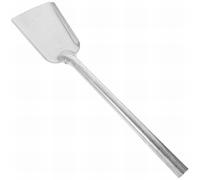 LOSVIP # Hand Shovel Fire Stove Ash Shovel Fireplace Grill Ash Rake Wood Stove Pizza Oven Cleaner Tool for Home Camping Kicthen (argento, taglia unica)